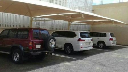 مظلات سيارات جدة